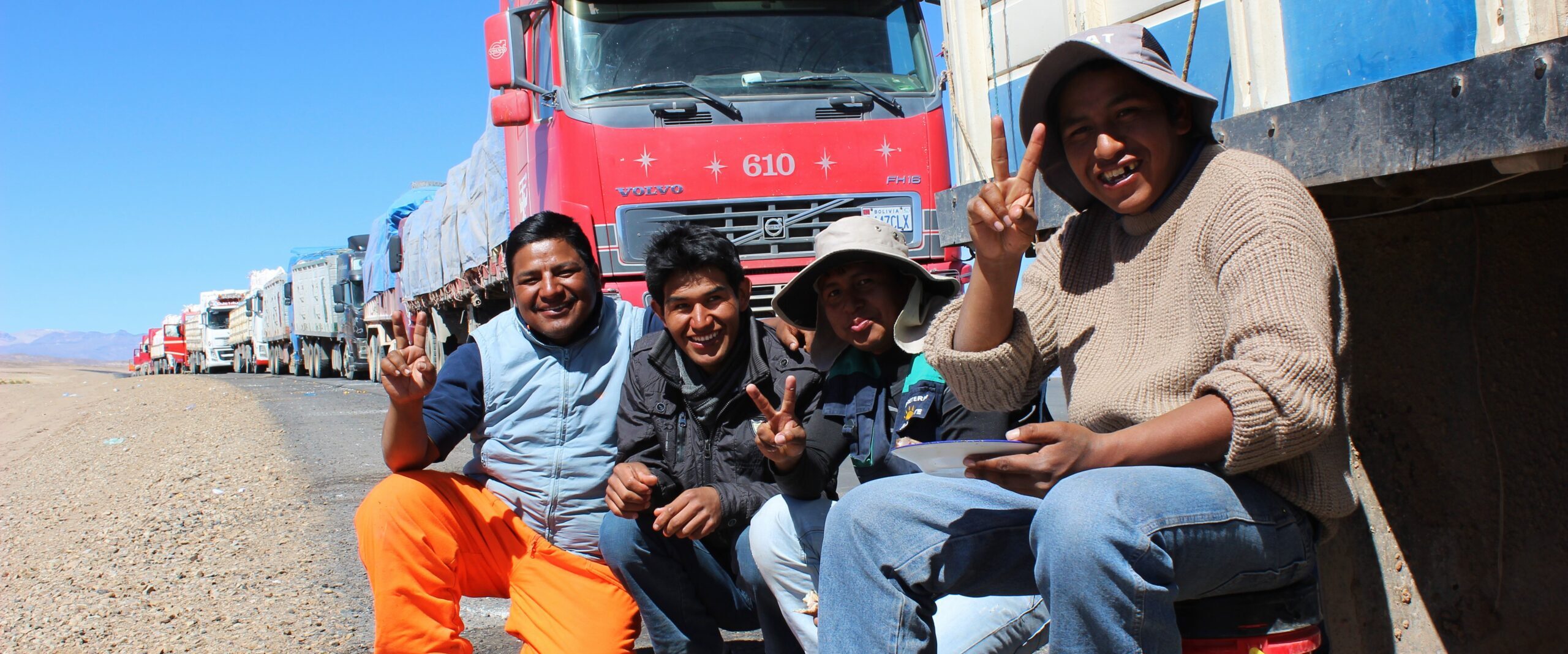 24 – Strassenblockade in Bolivien